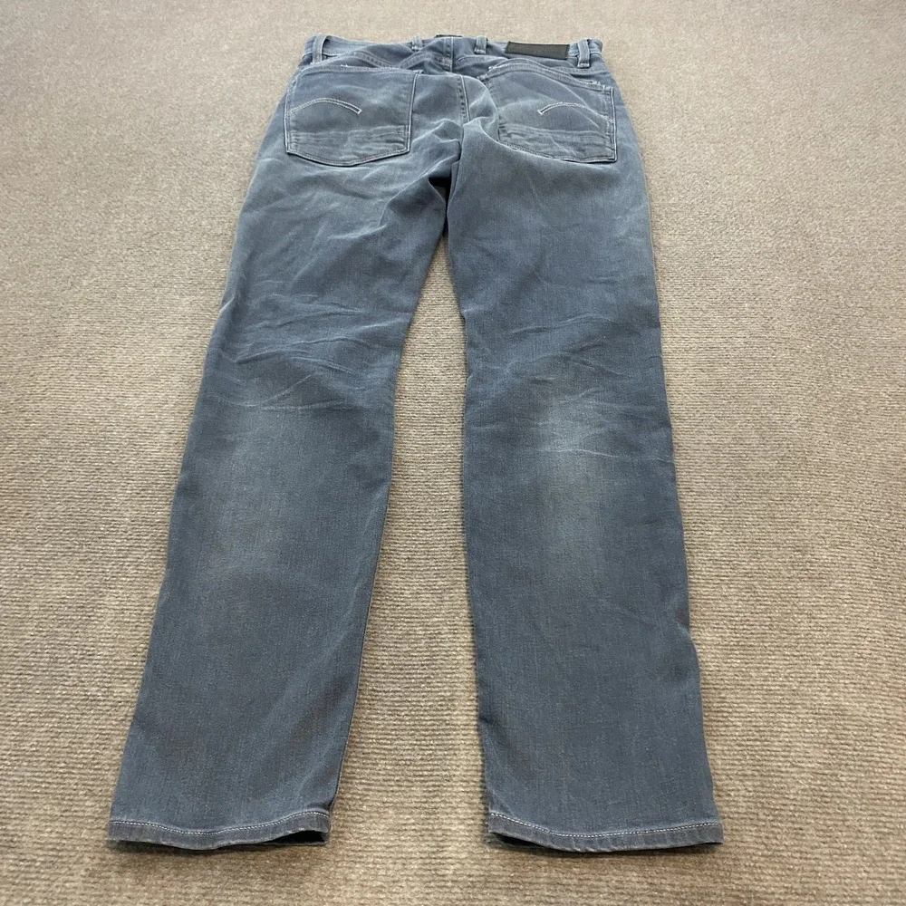 G-Star RAW Lancet Skinny Jeans Mens 28x30 Blue Slim Fit Denim Stretch Pants - Picture 4 of 11